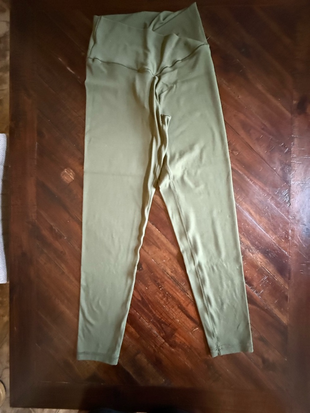 Aerie OFFLINE Real Me crossover Leggings Olive Green High Rise M